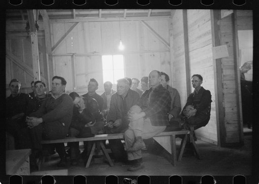 Untitled photo, possibly related to: Family at annual meeting of cooperative, Southeast Missouri Farms