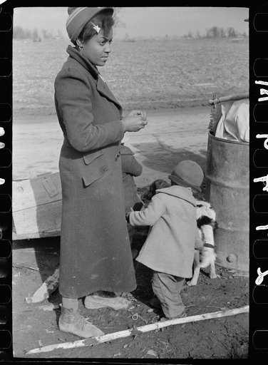Untitled photo, possibly related to: Evicted sharecropper, New Madrid County, Missouri