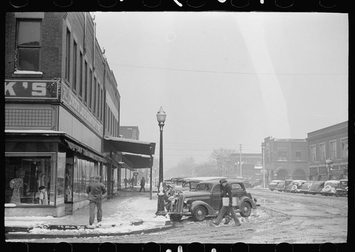 Main street, Herrin, Illinois