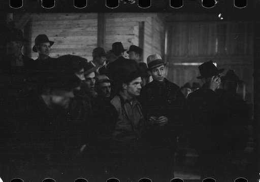 Untitled photo, possibly related to: Family at annual meeting of cooperative, Southeast Missouri Farms