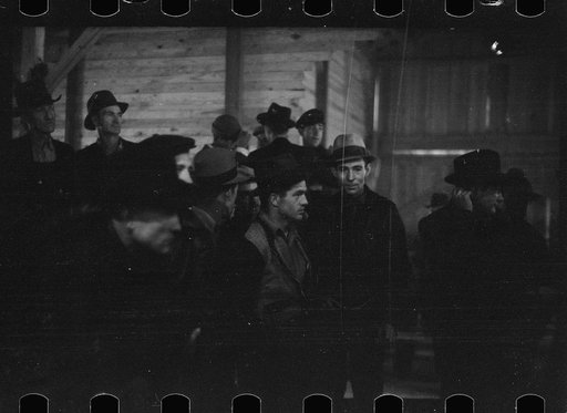 Untitled photo, possibly related to: Family at annual meeting of cooperative, Southeast Missouri Farms
