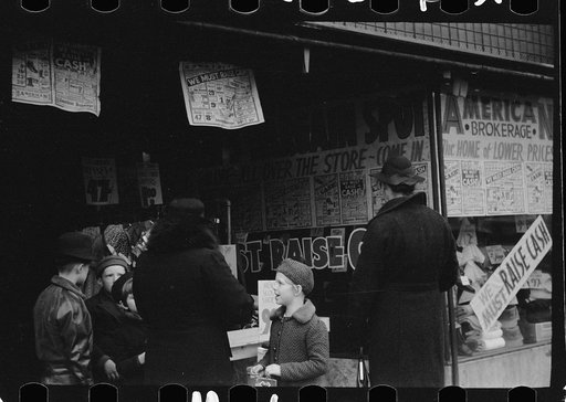 Untitled photo, possibly related to: Shoppers, Herrin, Illinois