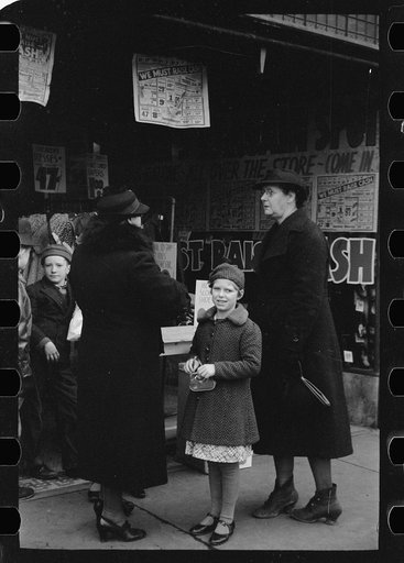 Untitled photo, possibly related to: Shoppers, Herrin, Illinois