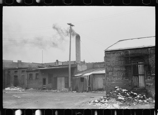 Untitled photo, possibly related to: Orient No. 1, one of the largest coal mines in the world. Franklin County, Illinois (see 26940-D)
