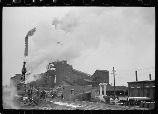 Untitled photo, possibly related to: Orient No. 1, one of the largest coal mines in the world. Franklin County, Illinois (see 26940-D)
