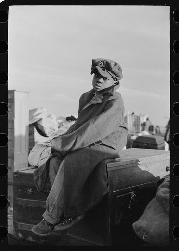 Untitled photo, possibly related to: Evicted sharecropper boy, New Madrid County, Missouri