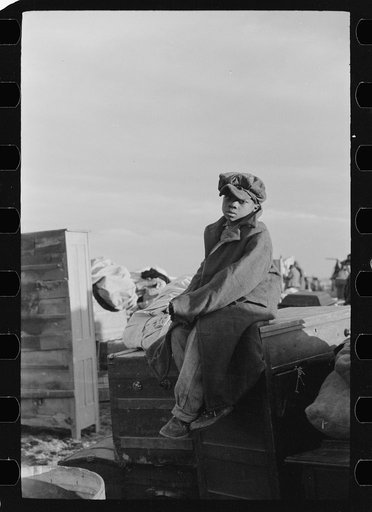 Untitled photo, possibly related to: Evicted sharecropper boy, New Madrid County, Missouri