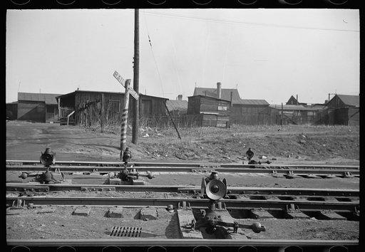 Railroad tracks, St. Louis, Missouri