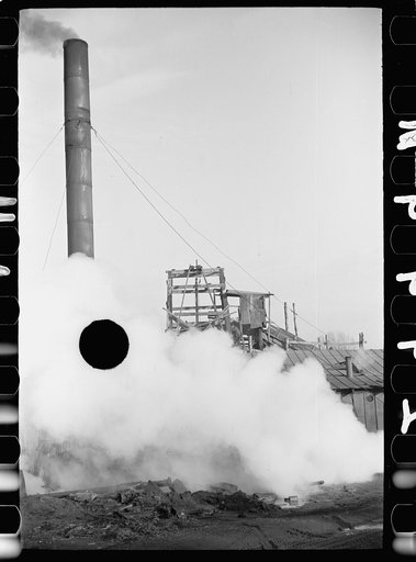 Untitled photo, possibly related to: Gopher hole employing steam power, Williamson County, Illinois (see 26940-D)