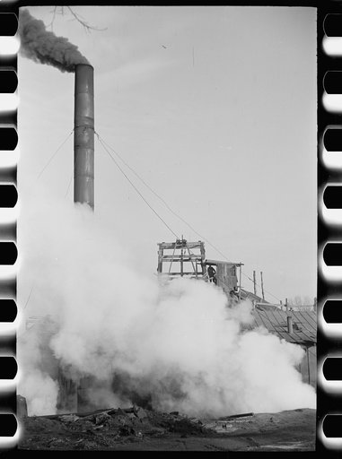 Gopher hole employing steam power, Williamson County, Illinois (see 26940-D)