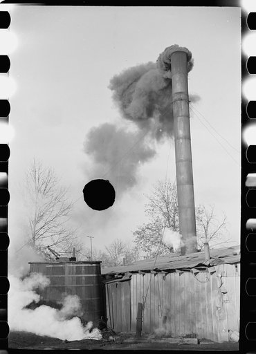 Untitled photo, possibly related to: Gopher hole employing steam power, Williamson County, Illinois (see 26940-D)