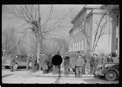 Untitled photo, possibly related to: Main street, Romney, West Virginia