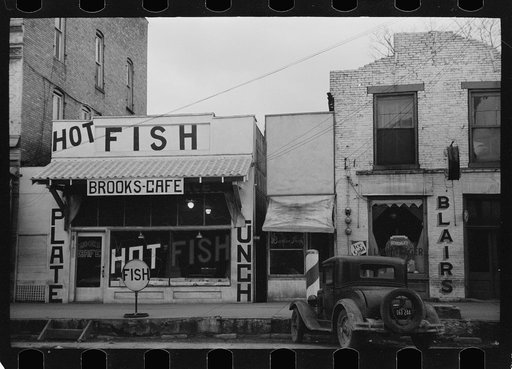 Restaurant, Shawneetown, Illinois