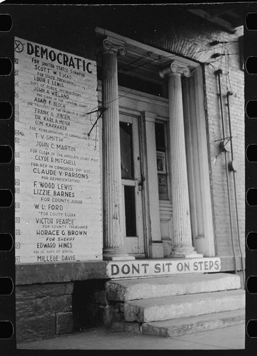 Democratic headquarters, Shawneetown, Illinois