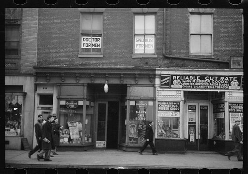 Baltimore street, Baltimore, Maryland