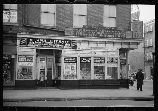 A. Pollack's novelty store, 628 East Baltimore Street, Baltimore, Maryland