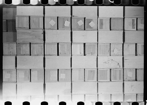 Untitled photo, possibly related to: Packing eggs in cold storage warehouse, Jersey City, New Jersey