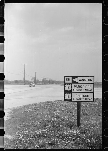 Untitled photo, possibly related to: Highway to Chicago, Illinois
