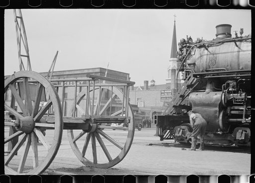 Untitled photo, possibly related to: Locomotive engineer, Fargo, North Dakota