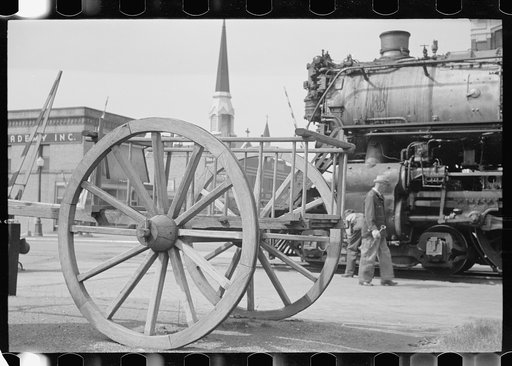 Untitled photo, possibly related to: Locomotive engineer, Fargo, North Dakota