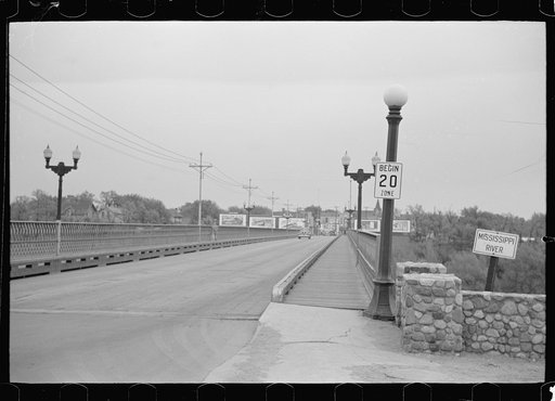 Untitled photo, possibly related to: Bridge across Mississippi River, La Crosse, Wisconsin