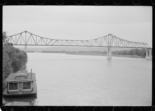 Untitled photo, possibly related to: Bridge across Mississippi River, La Crosse, Wisconsin