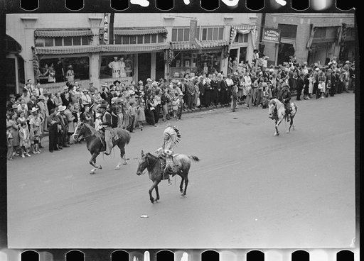 Untitled photo, possibly related to: Go Western parade, Billings, Montana