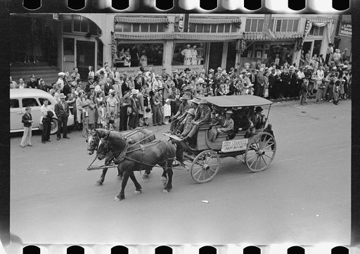 Untitled photo, possibly related to: Go Western parade, Billings, Montana