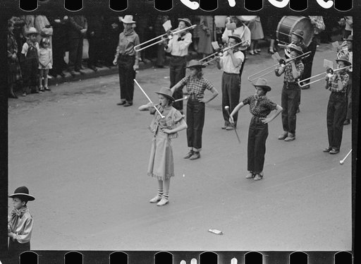 Untitled photo, possibly related to: Go Western parade, Billings, Montana