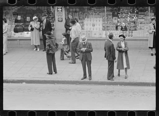 Untitled photo, possibly related to: Street corner, Billings, Montana