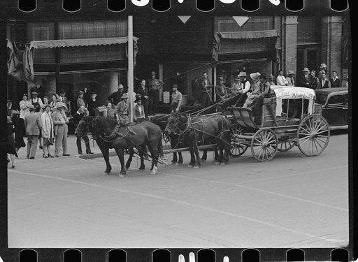 Untitled photo, possibly related to: Go Western parade, Billings, Montana