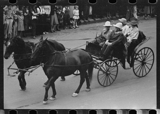 Untitled photo, possibly related to: Go Western parade, Billings, Montana