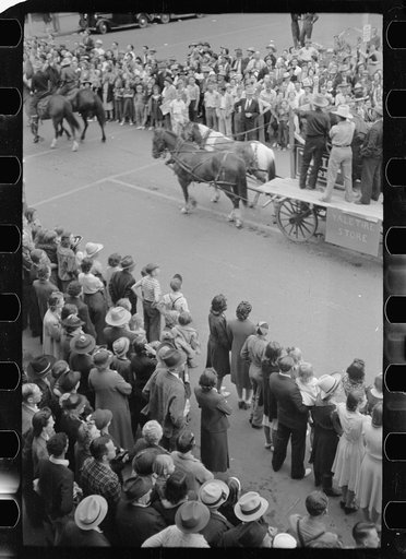 Untitled photo, possibly related to: Go Western parade, Billings, Montana