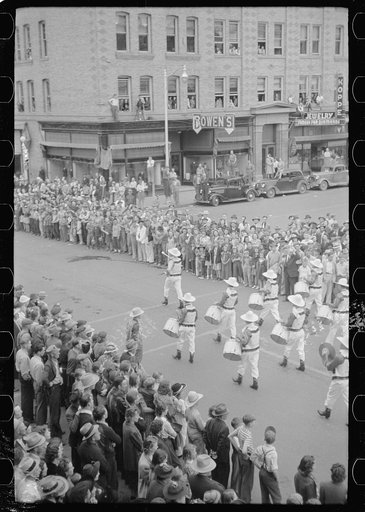Untitled photo, possibly related to: Go Western parade, Billings, Montana