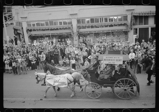 Untitled photo, possibly related to: Go Western parade, Billings, Montana
