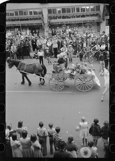 Untitled photo, possibly related to: Go Western parade, Billings, Montana