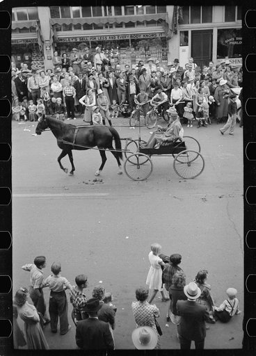 Untitled photo, possibly related to: Go Western parade, Billings, Montana