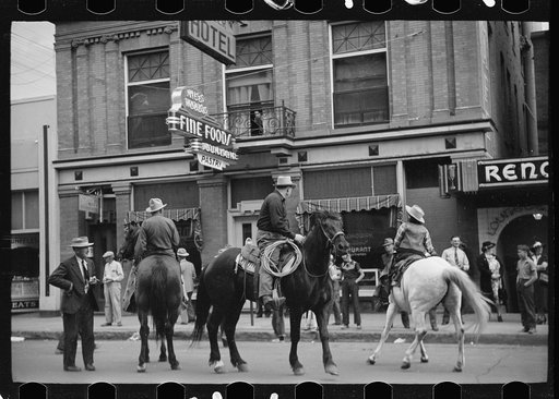Untitled photo, possibly related to: Go Western parade, Billings, Montana