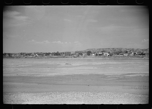 Untitled photo, possibly related to: Yellowstone River, Glendive, Montana