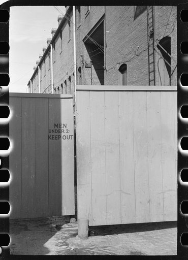 Entrance to Venus Alley, Butte, Montana