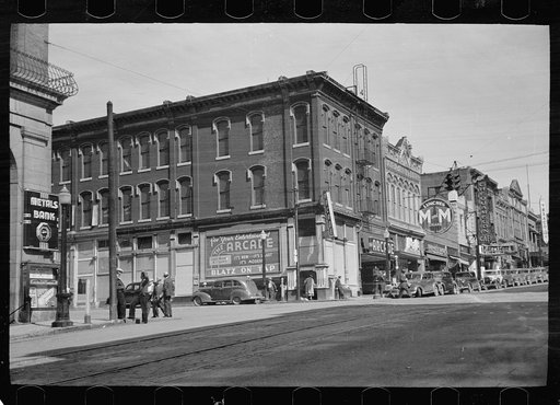 Montana [i.e., Main] and Park Streets, Butte, Montana