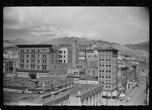 Untitled photo, possibly related to: Broadway, Butte, Montana