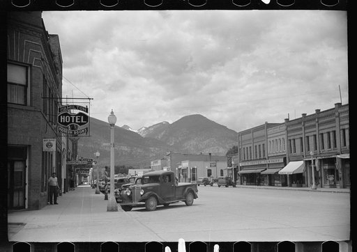 Main street, Hamilton, Montana