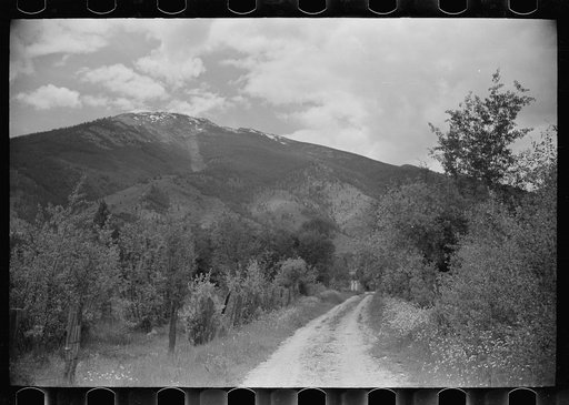 Untitled photo, possibly related to: Rural road, Ravalli County, Montana