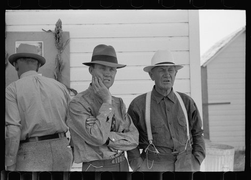 Farmers at field day, U.S. Dry Land Experiment Station, Akron, Colorado