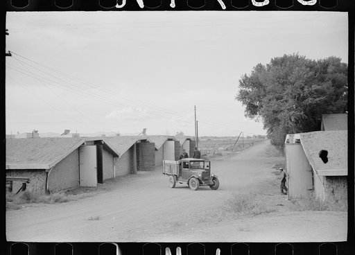 Untitled photo, possibly related to: Potato storage cellars, Monte Vista, Colorado
