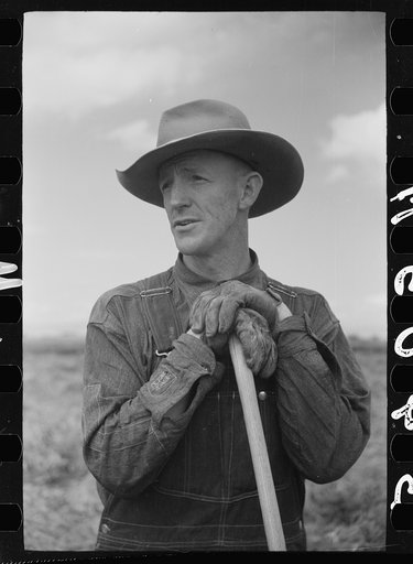 Thomas W. Beede, resettlement client, Western Slope Farms, Colorado