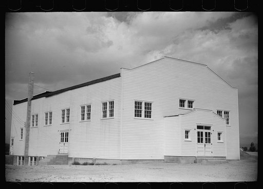 Untitled photo, possibly related to: Community building, Western Slope Farms, Colorado