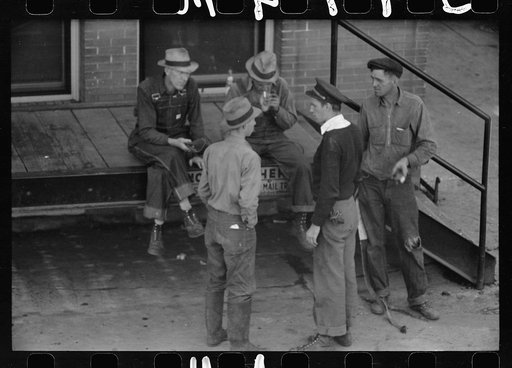 Untitled photo, possibly related to: Sheep handler, stockyards, Denver, Colorado