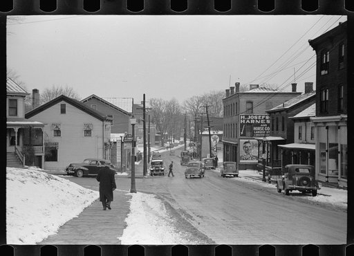 Main street, Middletown, New York